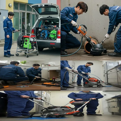 대곶면 하수구 뚫음 하수도, 공장 배관 막힘은 역시 전문가에게 맡겨야!