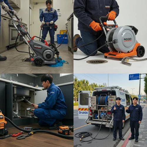 고촌읍 하수구 막힘 업체 상가 기름때 제거는 역시 전문가에게 맡겨야죠