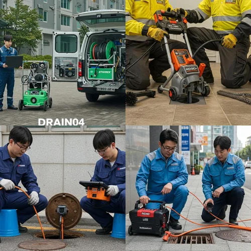 사우동 싱크대 막힘 배수구 김포시청 근처 상가 주방 막힘 해결 완료