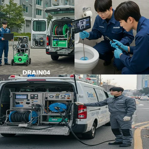 양촌읍 싱크대 막힘 배수구 산업단지 식당 주방 기름때 제거 후기