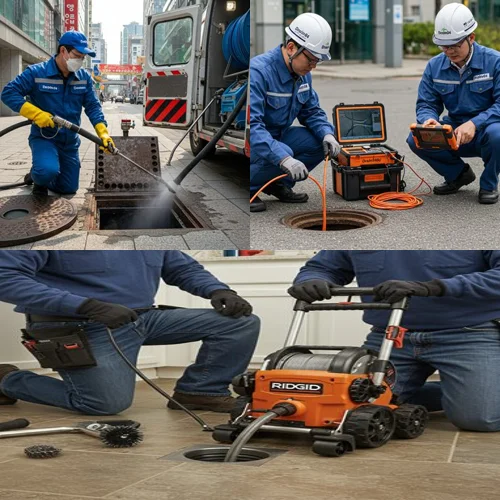 양촌읍 싱크대 막힘 배수구 산업단지 식당 주방 기름때 제거 후기