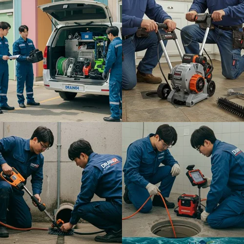 운양동 싱크대 막힘 배수구 한강신도시 아파트 주방 역류 해결 과정 공개