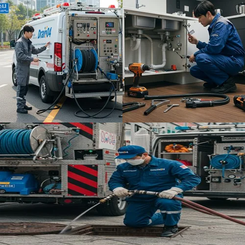 운양동 싱크대 막힘 배수구 한강신도시 아파트 주방 역류 해결 과정 공개