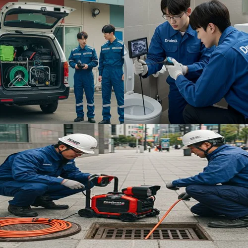 운양동 싱크대 막힘 배수구 한강신도시 아파트 주방 역류 해결 과정 공개