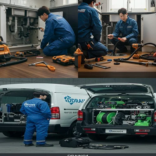 월곶면 싱크대 막힘 배수구, 전원주택 주방 막힘 깔끔하게 해결했어요