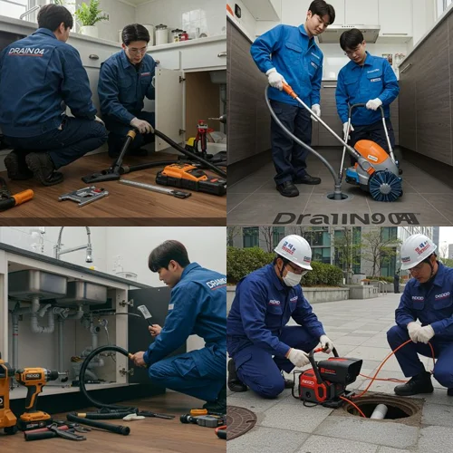 월곶면 싱크대 막힘 배수구, 전원주택 주방 막힘 깔끔하게 해결했어요