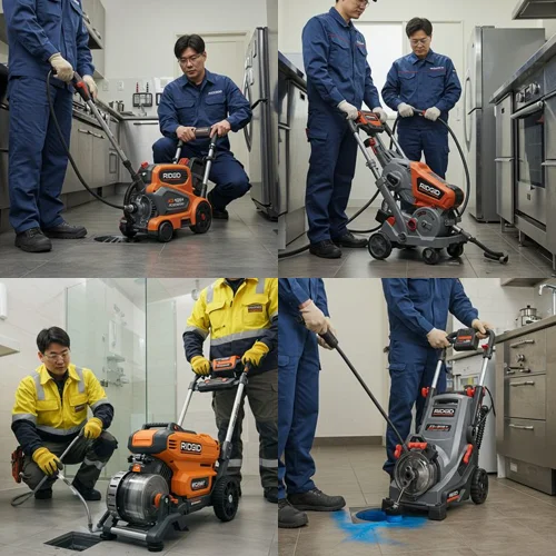 장기동 싱크대 막힘 배수구, 라베니체 상가 주방 막힘 해결 후기 (만족)