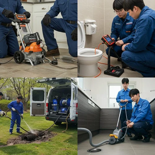 장기동 싱크대 막힘 배수구, 라베니체 상가 주방 막힘 해결 후기 (만족)
