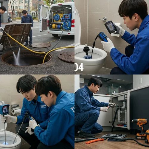 걸포동 변기 막힘 수리, 빌라 화장실 칫솔 제거 완료 후기 (신기)