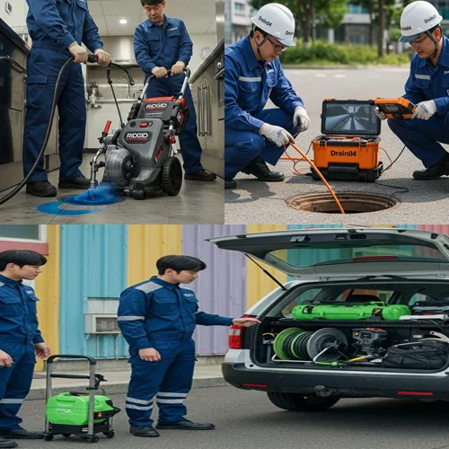 한강신도시 아파트 1층 역류 해결! 운양동 하수구 뚫음 하수도 후기