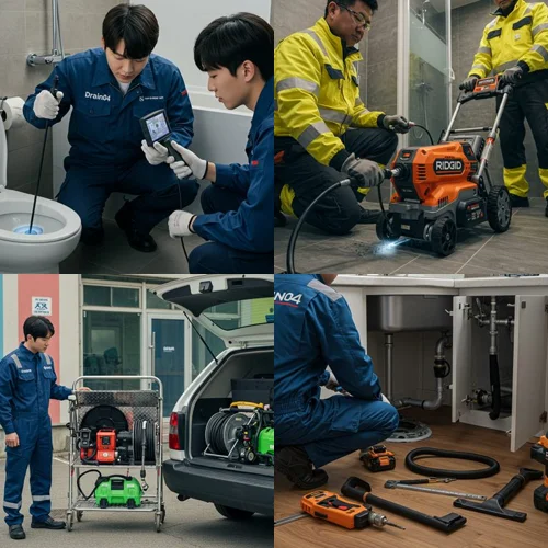 한강신도시 아파트 1층 역류 해결! 운양동 하수구 뚫음 하수도 후기