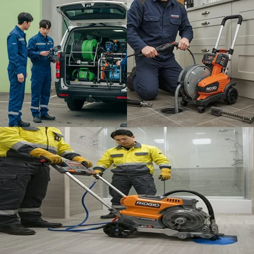 월곶면 하수구 뚫음 하수도, 전원주택 마당 맨홀 역류 깔끔하게 해결!