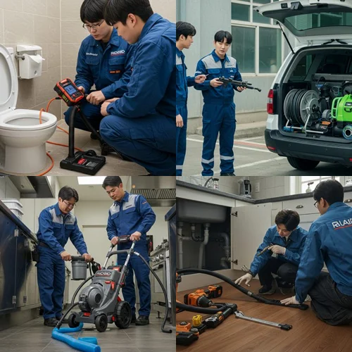 김포 북변동 하수구 뚫음 하수도, 오래된 주택 배관 막힘의 원인을 찾았습니다!