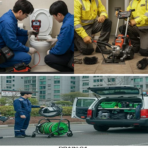 김포 북변동 하수구 뚫음 하수도, 오래된 주택 배관 막힘의 원인을 찾았습니다!