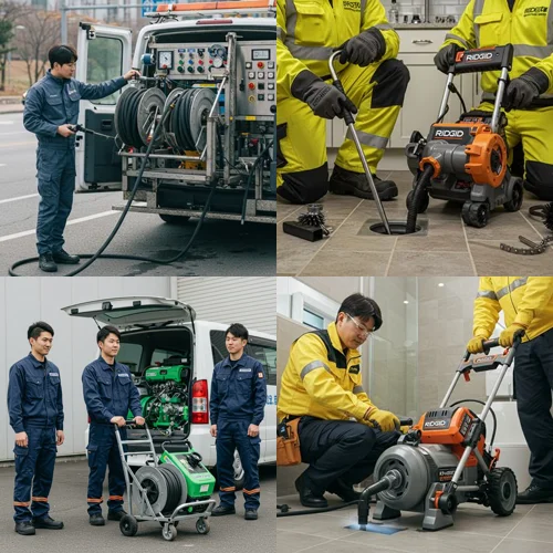 양촌읍 하수구 막힘 산업단지 배관