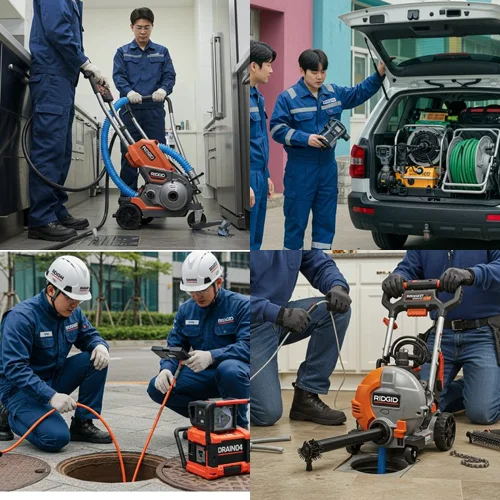걸포동 싱크대 막힘 기름때 제거