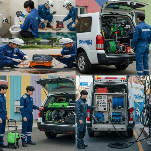 걸포동 싱크대 막힘 기름때 제거