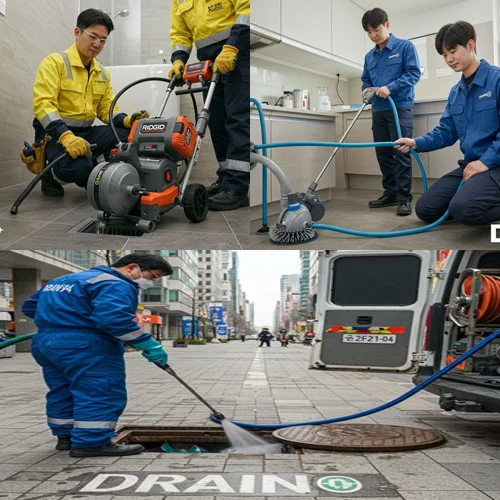김포 대곶면 하수구 뚫음 고압세척