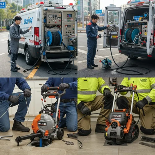 김포 대곶면 하수구 뚫음 고압세척