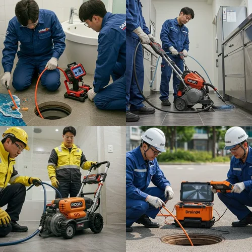 김포 대곶면 하수구 뚫음 고압세척