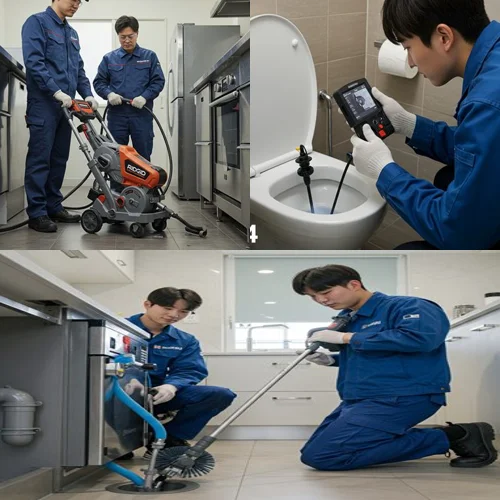 사우동 변기 막힘 레버 고장