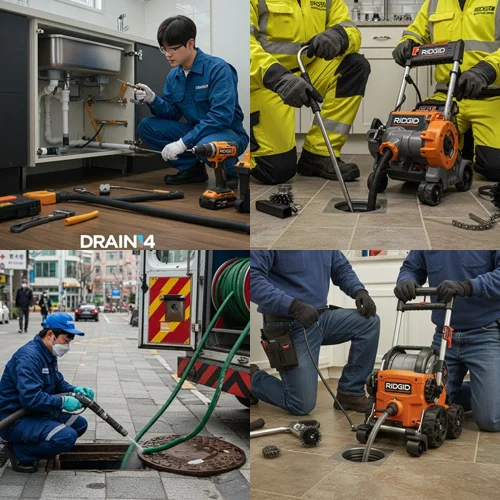 김포 하수도 막힘 맨홀 역류