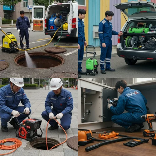 걸포동 하수구 막힘 메트로자이 인근