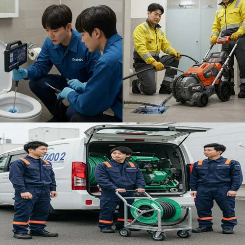 걸포동 하수구 막힘 메트로자이 인근