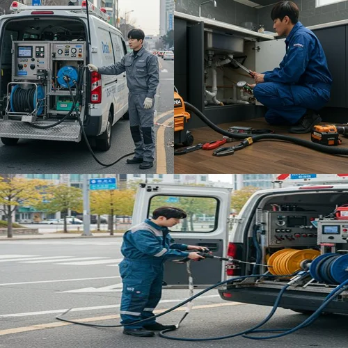 걸포동 변기 막힘 야간 출동