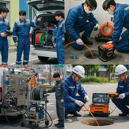 김포시 배관 막힘 뚫음 내시경