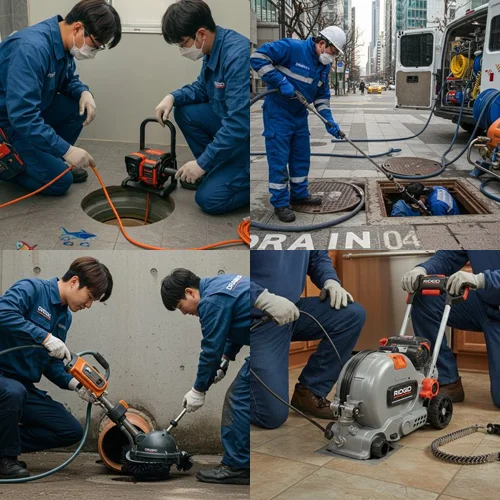 양촌읍 하수구 막힘 산업단지 배관