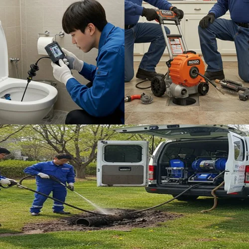 걸포동 하수구 뚫음 뚫는 곳