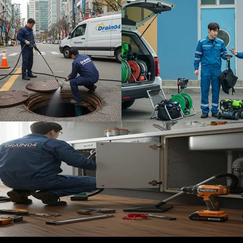 김포 싱크대 막힘 배수통 교체