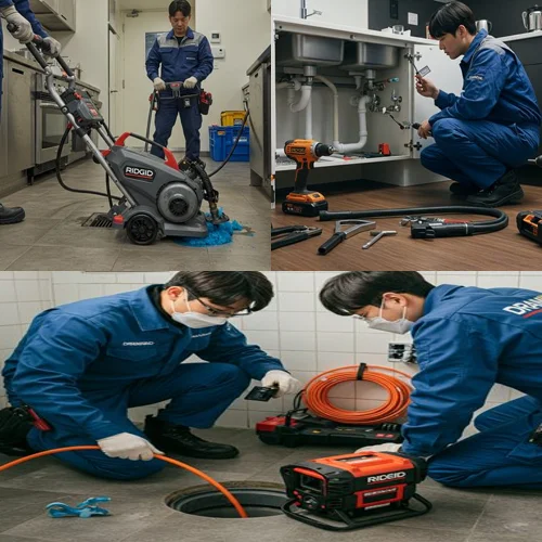 월곶면 싱크대 막힘 냄새 제거