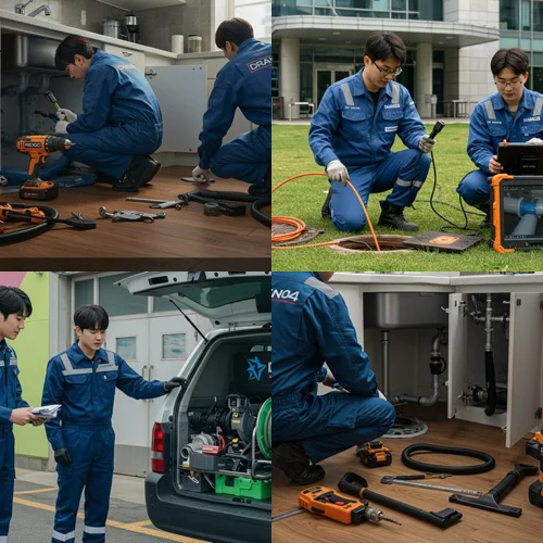 양촌읍 하수구 뚫음 배관 청소