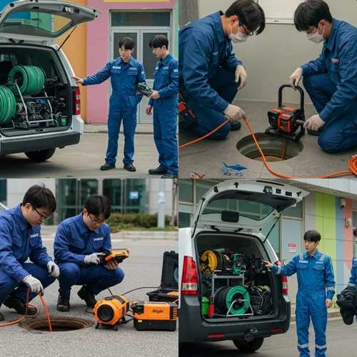 양촌읍 하수구 뚫음 배관 청소