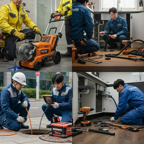 김포시 배수구 막힘 욕실 바닥