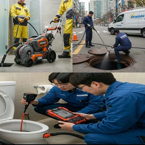 김포 싱크대 막힘 악취 차단 트랩