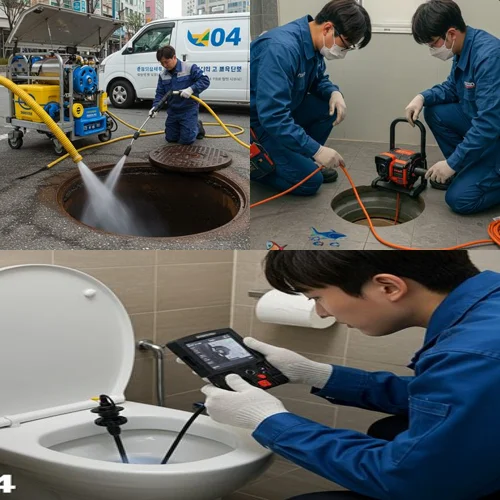 대곶면 하수구 막힘 공장 하수구