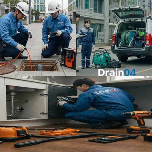 대곶면 하수구 막힘 공장 하수구