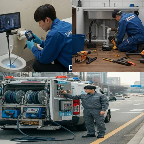 구래동 싱크대 막힘 오피스텔 주방