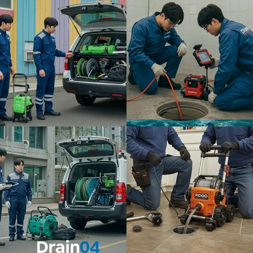 운양동 하수구 막힘 전원주택 역류