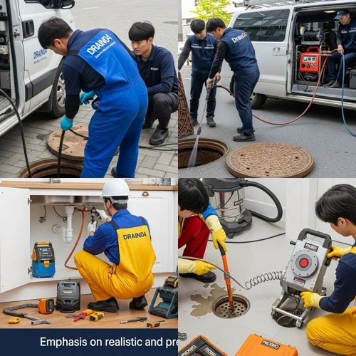 김포 오수관 배관 막힘 통수 공사